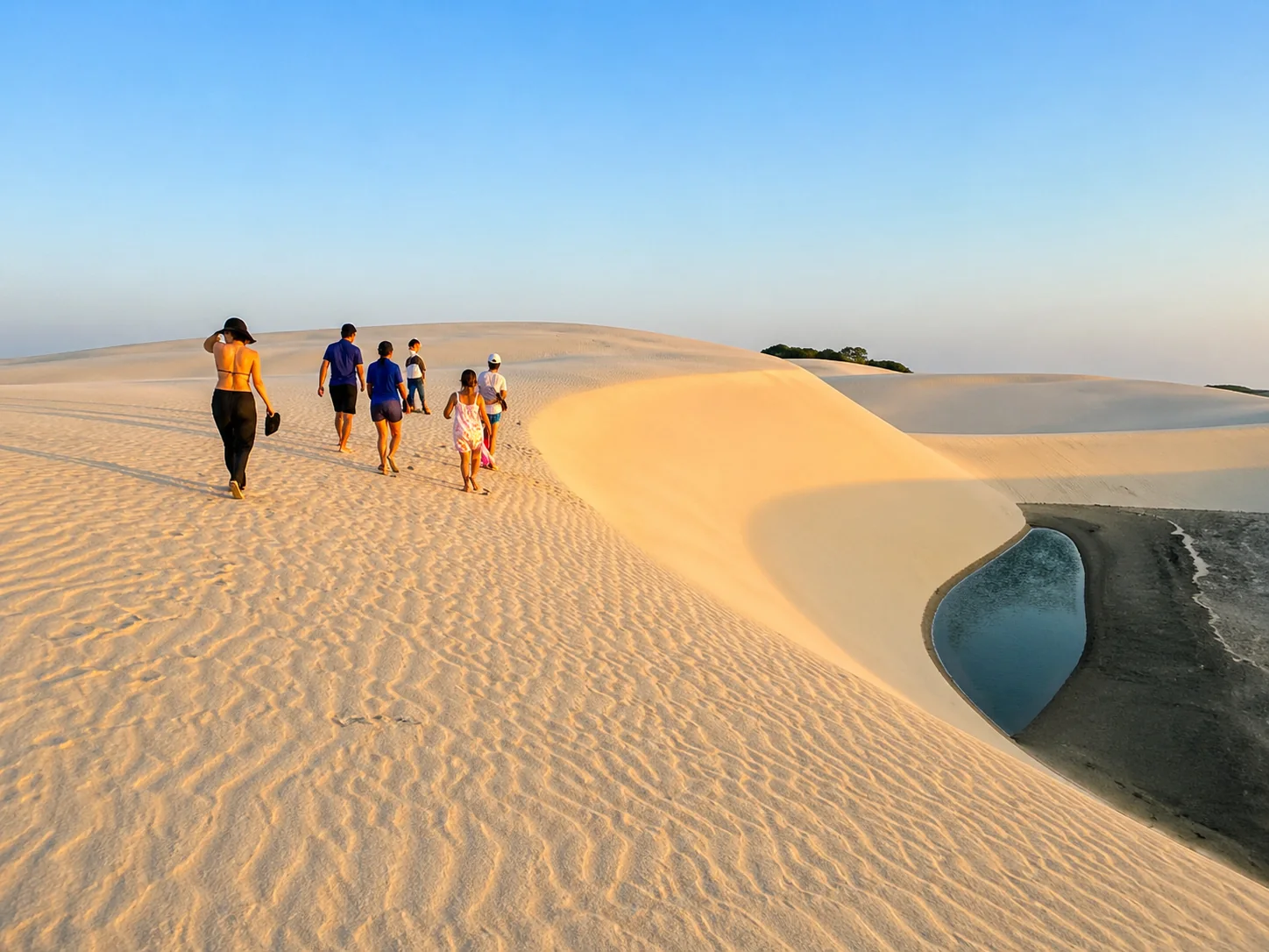 Trekking nas dunas dos Lençóis Maranhenses